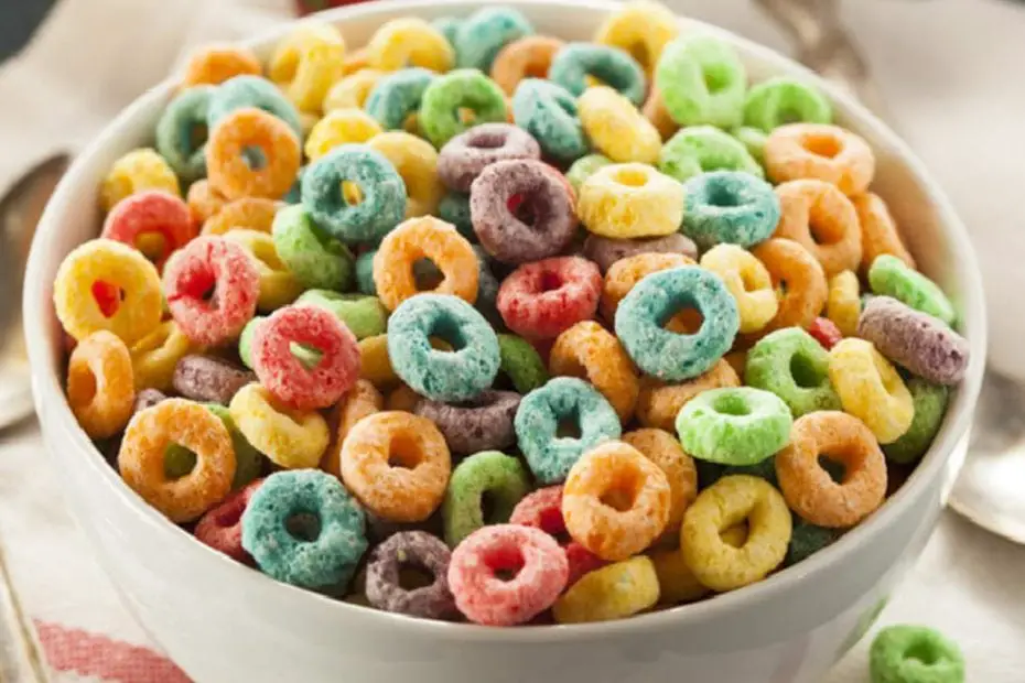 Cereales de colores